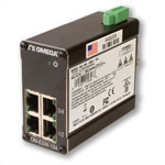 OMEGA Introduces Unmanaged Industrial Ethernet Switches OM-ESW-100