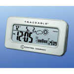 Ideal Weather Watching Barometer with Clock and Altitude Compensation Features