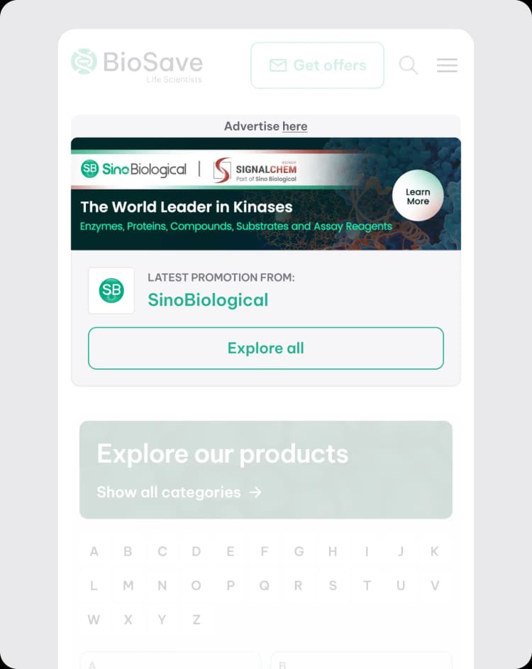 run of site banner example screenshot
